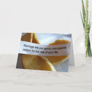 Funny Wedding Card