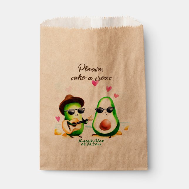 Funny Wedding Favour Bags (Front)