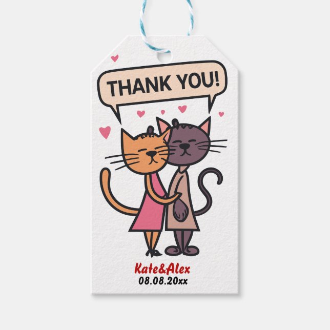 Funny  Wedding Gift Tags (Front)