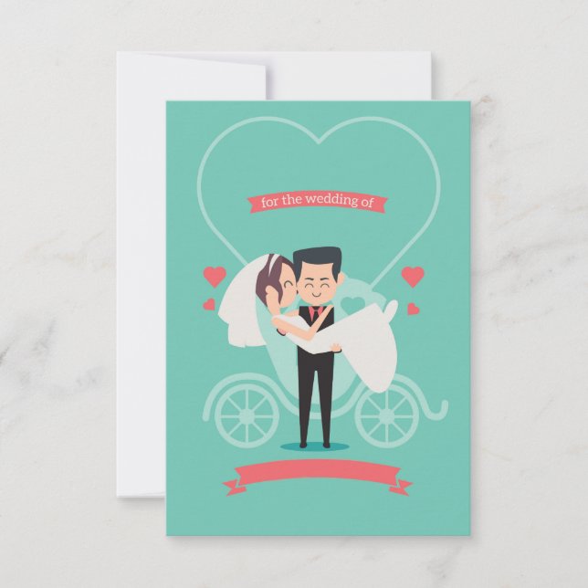 Funny Wedding Invitation Card (Front)