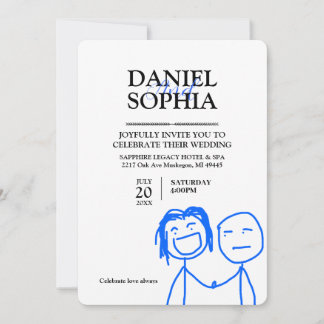Funny Wedding Invitation Designs