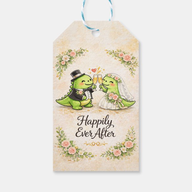 Funny Wedding Thank you Gift Tag (Back)