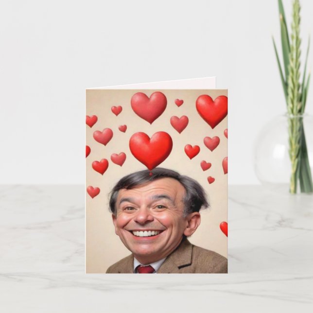 Funny Weird Romantic Card (Front)