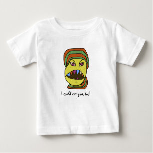 Funny WEIRDOS hungry cartoon Baby T-Shirt