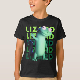 Funny Weirore Lizard Meme _ 3d Surreal Animal T-Shirt
