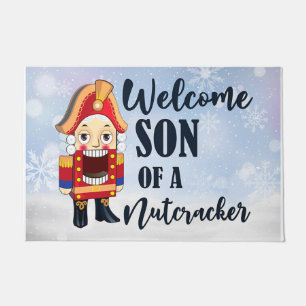 Funny Welcome Son Of A Nutcracker Doormat