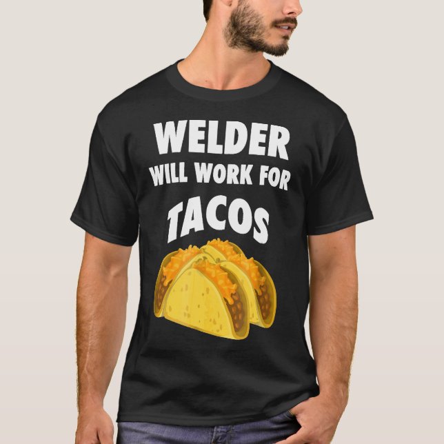Funny Welder Gift Tee Shirt (Front)