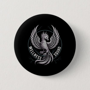 Funny Wellness Squad Recovery Rehab Rockstar Ot Th 6 Cm Round Badge