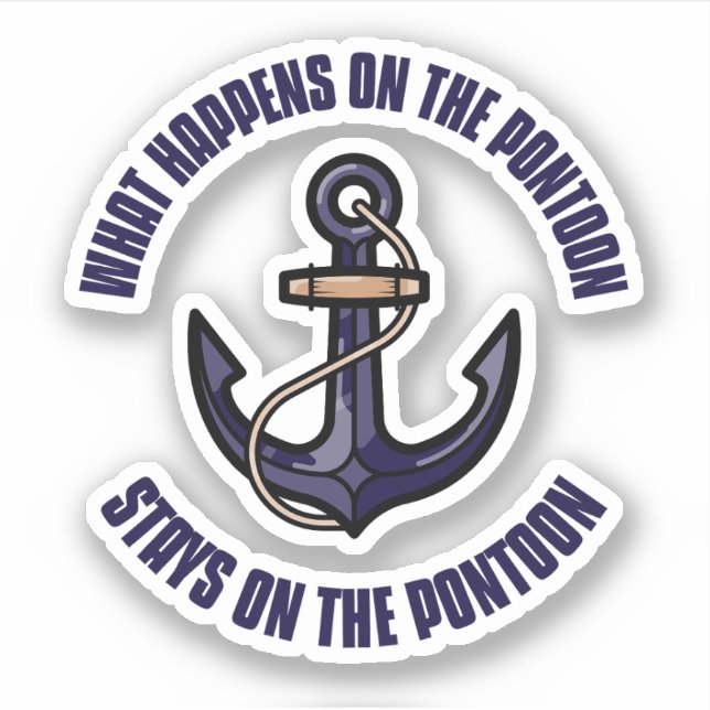 Funny What Happens on the Pontoon Vacation Trip (Front)