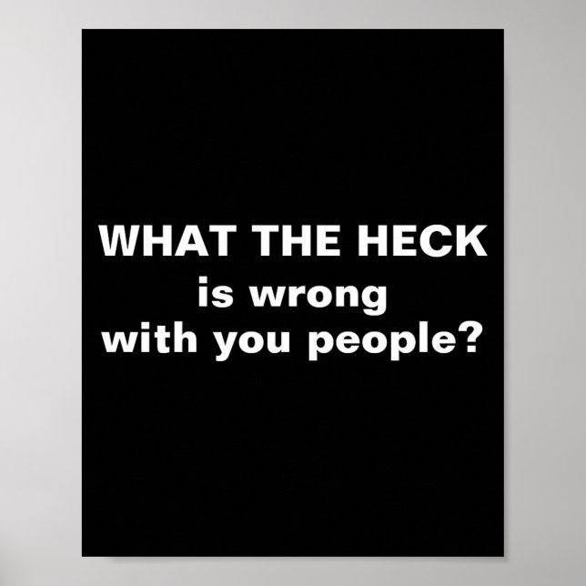 Funny What The Heck  Poster (Front)