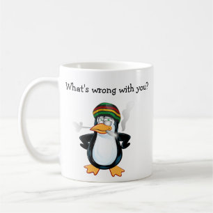 Funny What's wrong with you Coffee Mug, Customise Mug