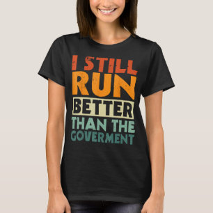 Funny Wheelchair Leg Injury Handicap Joke T-Shirt