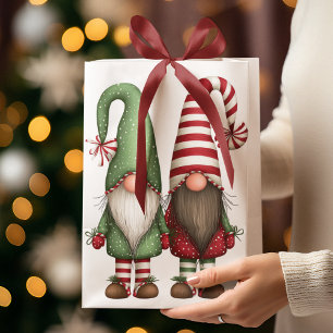 Funny Whimsical Gnomes   Gift Bag