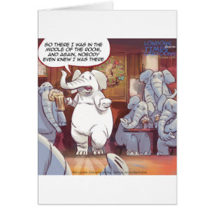 Funny White Elephant In The Room