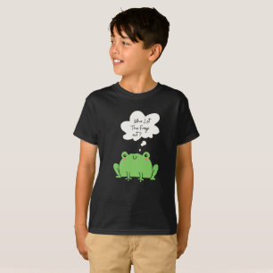 Funny Who let the frogs out T-Shirt