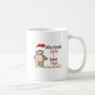 Funny Who Needs Santa Papa Coffee Mug