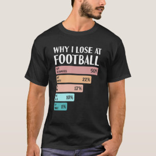 Funny Why I Lose at Football T-Shirt
