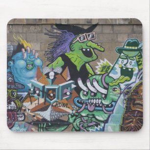 Funny Wicked Green Witch Mouse Pad