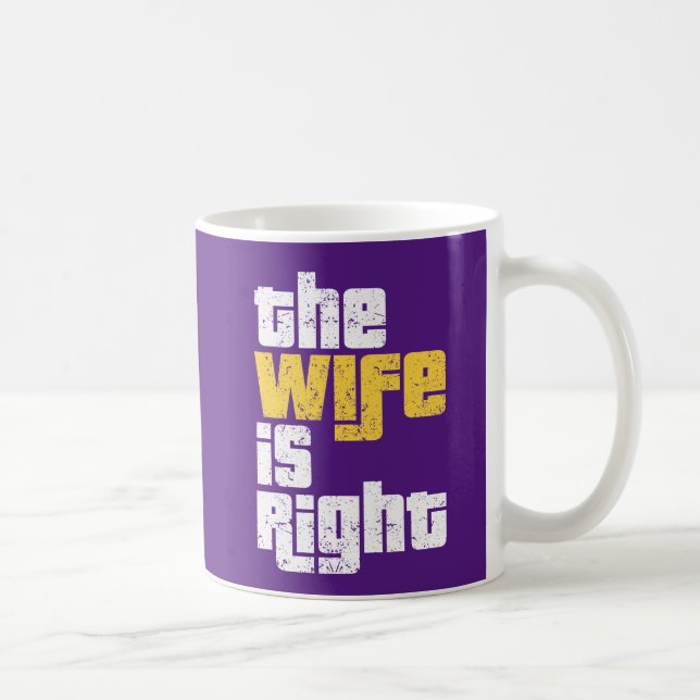 Funny Wife Humour Mug (Right)