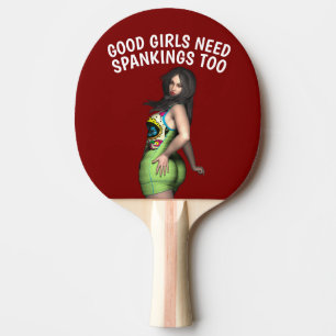 FUNNY WIFE PING PONG PADDLE