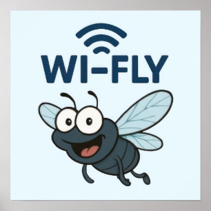 Funny Wifi Poster