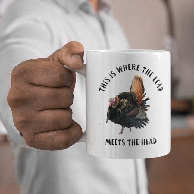 Funny Wild Turkey Hunting Sports Mug (Creator Uploaded)