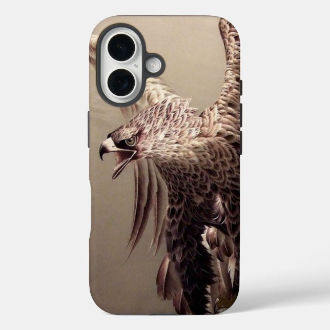 Funny Wildlife Bird Patriotic American Eagle Case-Mate iPhone Case (Back)