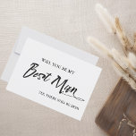 Funny Will You Be My Best Man Beer Humour Invitation<br><div class="desc">This design was created though digital art. It may be personalised in the area provided by changing the photo and/or text. Or it can be customised by choosing the click to customise further option and delete or change the colour the background, add text, change the text colour or style, or...</div>