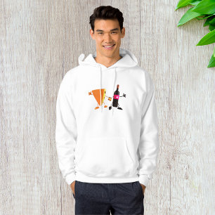 Funny Wine and Cheese Party Hoodie