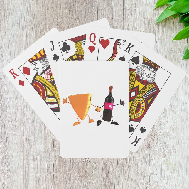 Funny Wine and Cheese Party Playing Cards (Creator Uploaded)