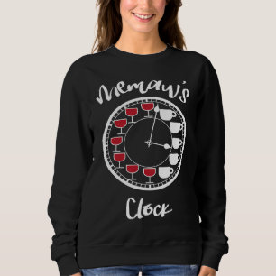 Funny Wine and Coffee Tees for Women  Memaw's Cloc