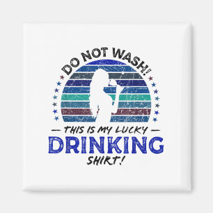 Funny Wine Drinking Woman Winery Quote, Retro Cute Magnet