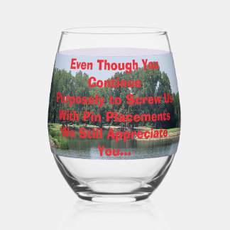 Funny Wine Glass