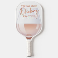 Funny Wine Glass "Drinking Practice" Boho Colours