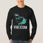 Funny Wineicorn Wine Lover Unicorn Tee<br><div class="desc">Funny Wineicorn Wine Lover Unicorn Tee</div>