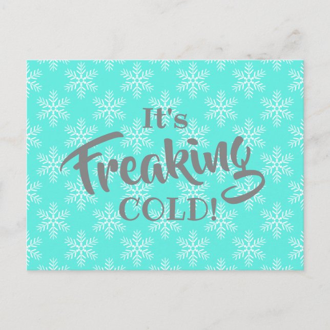 Funny Winter Freaking Cold Holiday (Front)