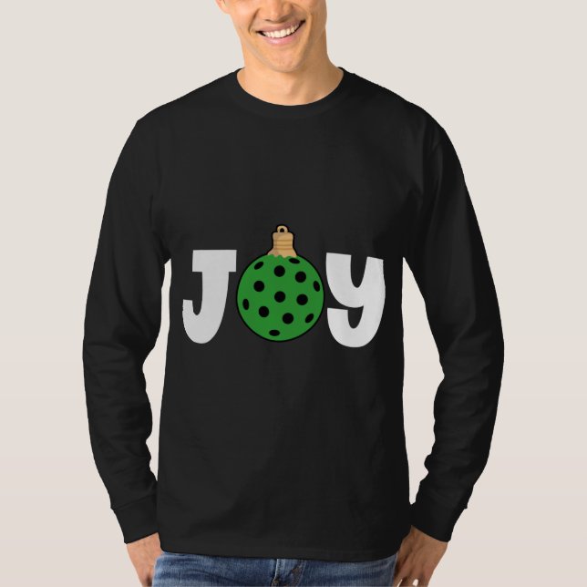 Funny Winter Season Pickleball Tournament Sports T-Shirt (Front)