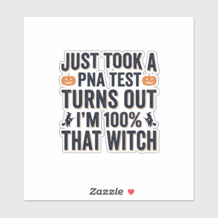 Funny Witch Test Halloween Quote Vector Design_1