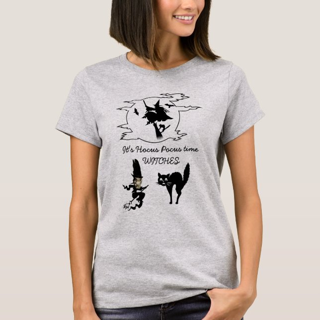 Funny Witches T-Shirt (Front)