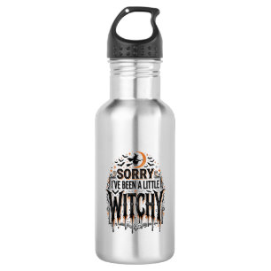 Funny Witchy Halloween Vintage Engraving Shirt Des 532 Ml Water Bottle