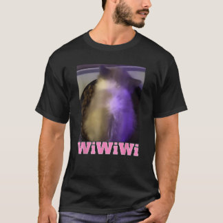 Funny wiwiwi cat meme viral gen z trend brainrot T-Shirt