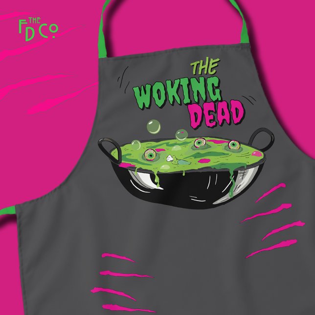Funny Woking Dead Zombie Chef Pun Apron (Creator Uploaded)