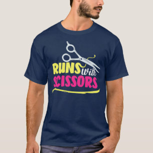 Funny Womens Hairdresser Gift Salon Hairstylist Sc T-Shirt