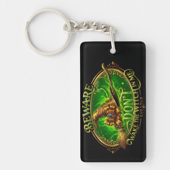 Funny Women's Statement Quote Key Ring (Front)
