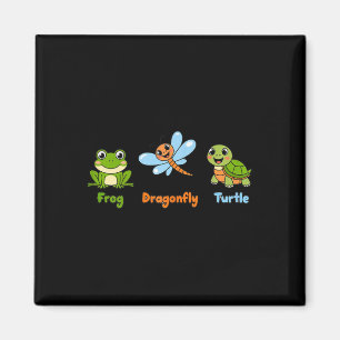 Funny Womens Subtle Political Humour Frog Dragonfl Magnet