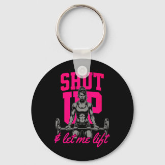Funny Women's Weightlifting Bodybuilding Muscle Sa Key Ring