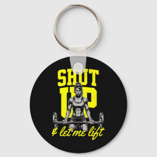 Funny Women's Weightlifting Bodybuilding Muscle Sa Key Ring