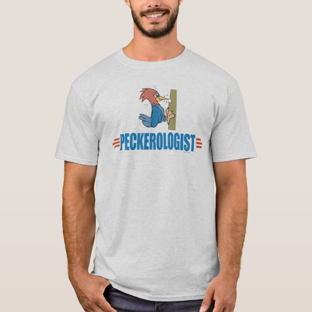 Funny Woodpeckers T-Shirt (Front)