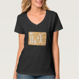 Funny Woodworking Dad Father Carpenter Woodworker  T-Shirt