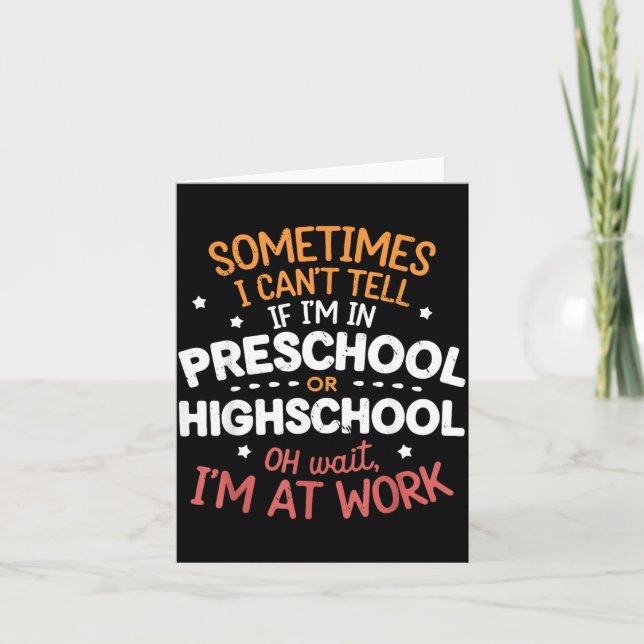 Funny Work At Work Coworkers Quotes Sarcastic Card (Front)